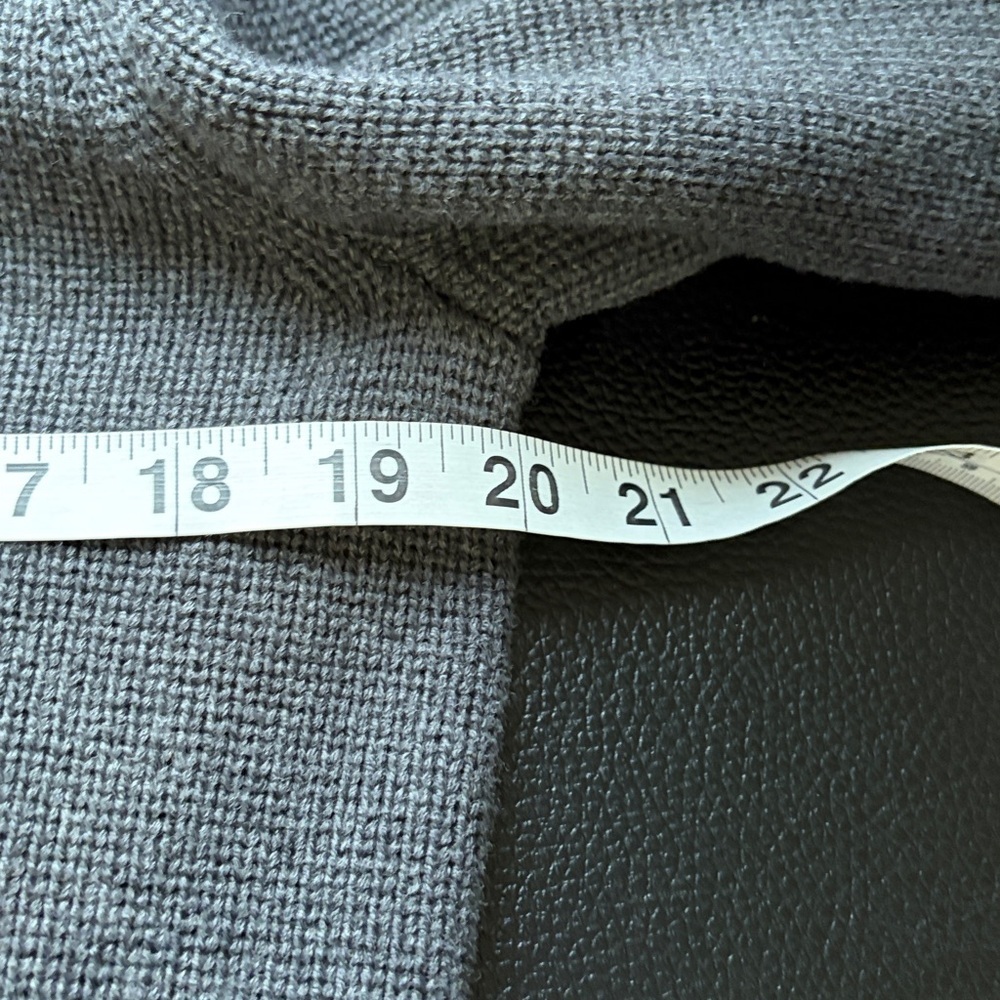 J Crew Marielle cropped cardigan grey cotton pockets double breasted Sz M NEW - Picture 9 of 13